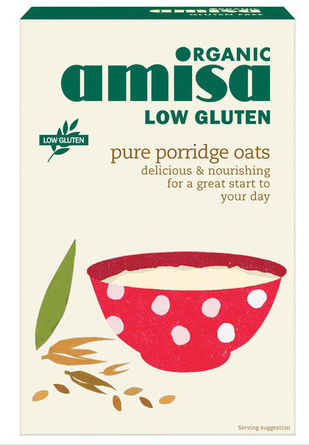 Amisa Low Gluten Pure Porridge Oats